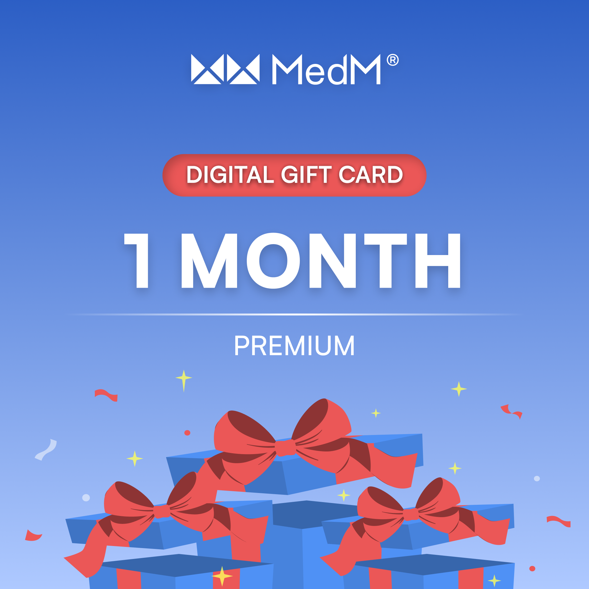 One month MedM Premium Gift Certificate