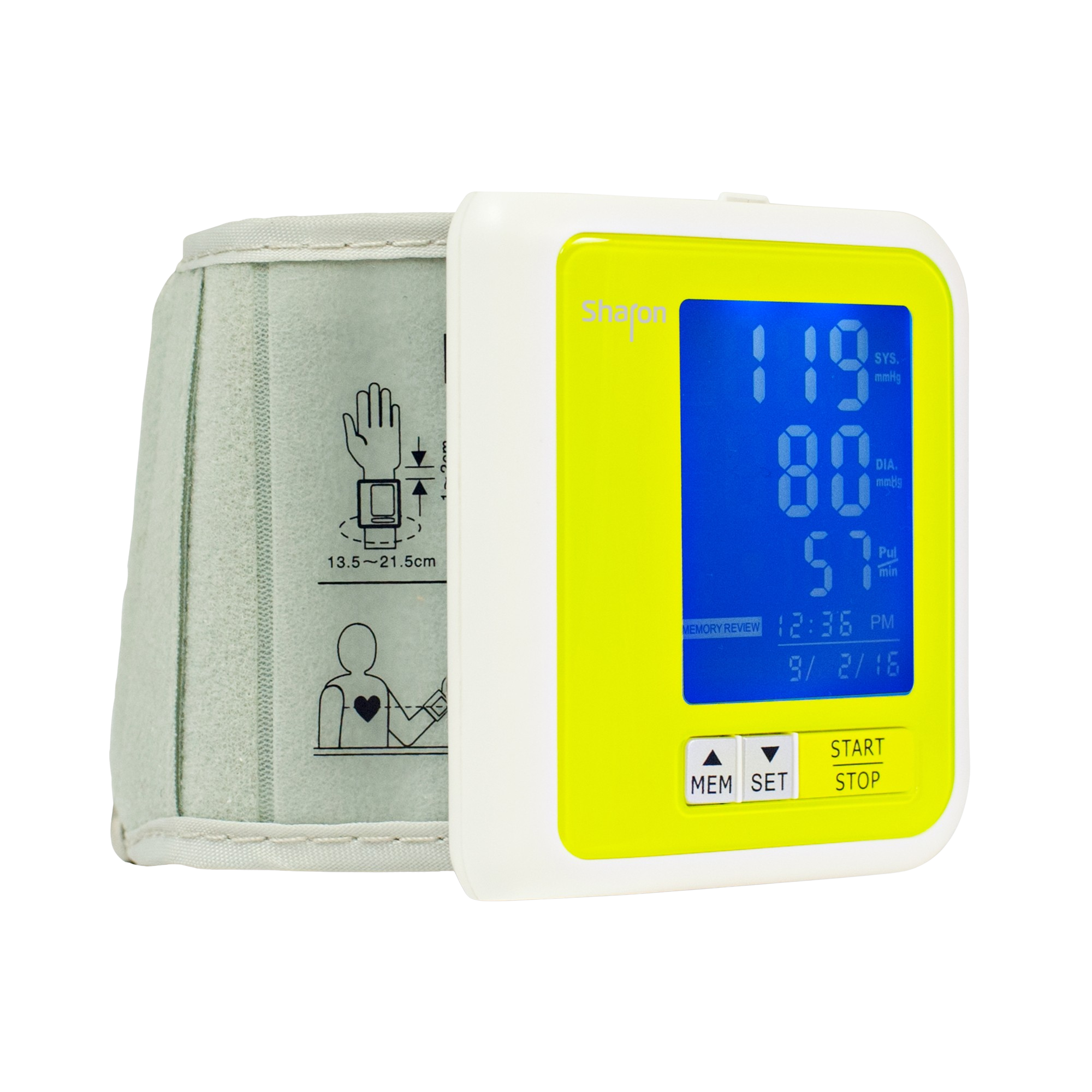 Sharon Bluetooth Wrist Blood Pressure Monitor