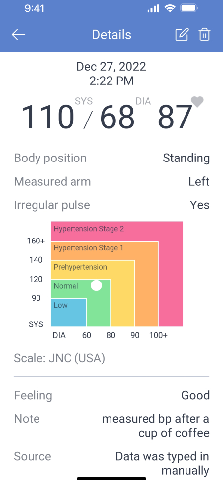 MedM Weight - body weight recording and monitoring app for